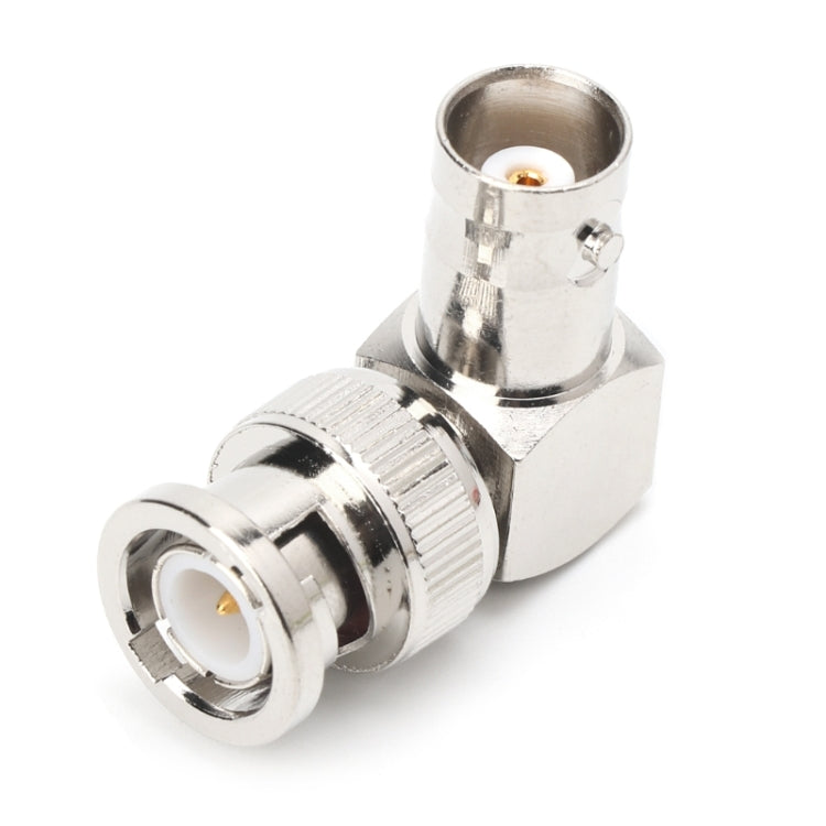 BNC Male to BNC Female Jacks in Series L Type Right Angle RF Card Connector BNC Male to BNC Female Jacks in Series L Type Right Angle RF Card Connector